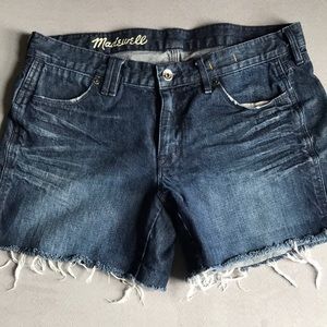 Madewell denim shorts